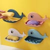 fish-shaped soap holders mounted on the wall