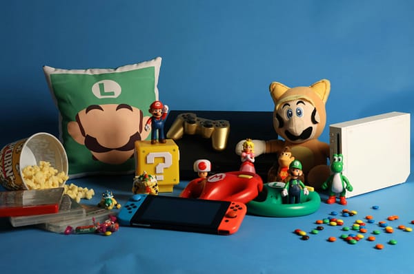 Super Mario classical retro gaming