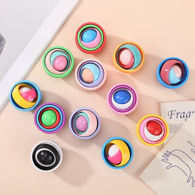 sensory gyroscope fidget toy for anxiety